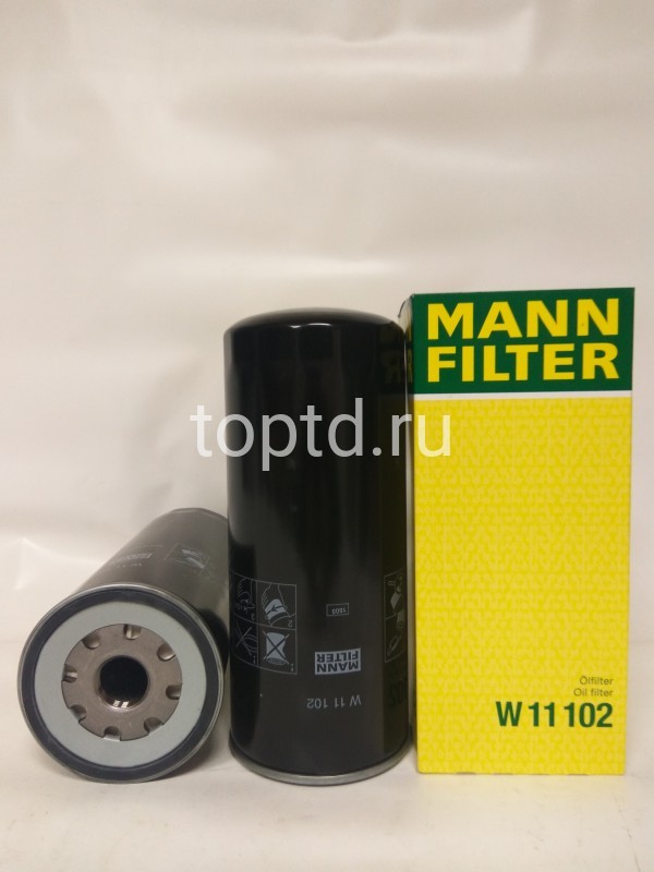 Фильтр маслянный № W11102 (Mann) 003372