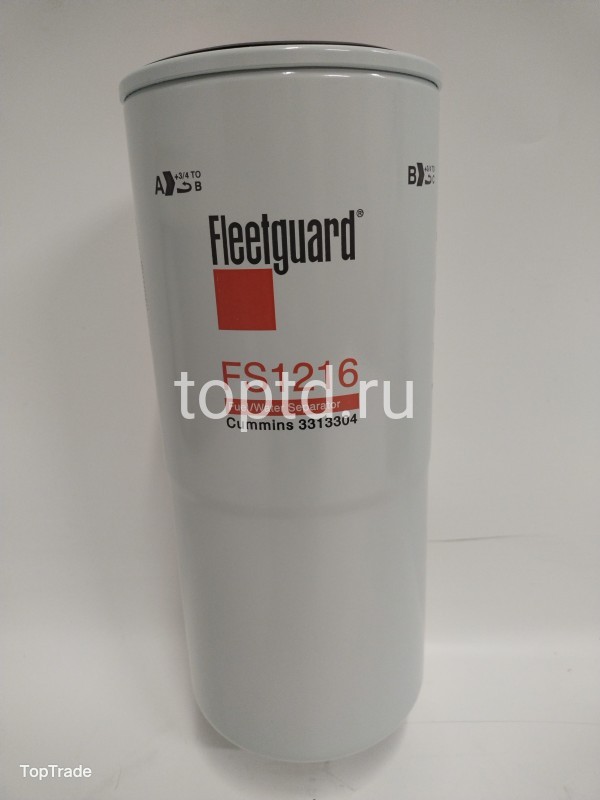 Фильтр топливный № FS1216 (Fleetguard)(Original) 003959