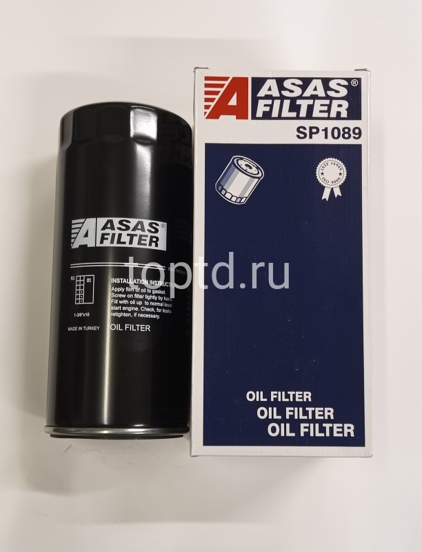 Фильтр  масляный № SP1089 (Asas)