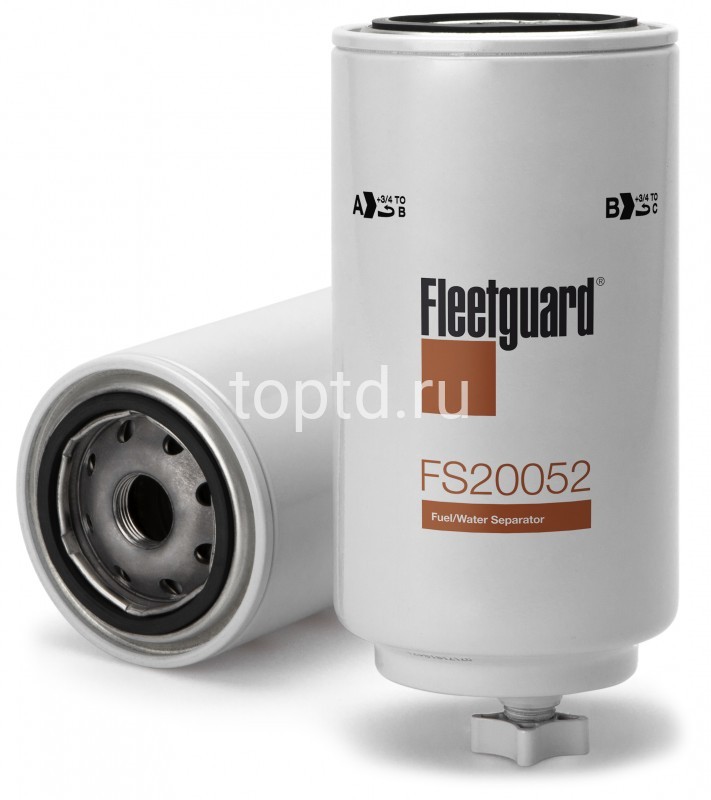Фильтр топливный сепаратор № FS20052 (Fleetguard)