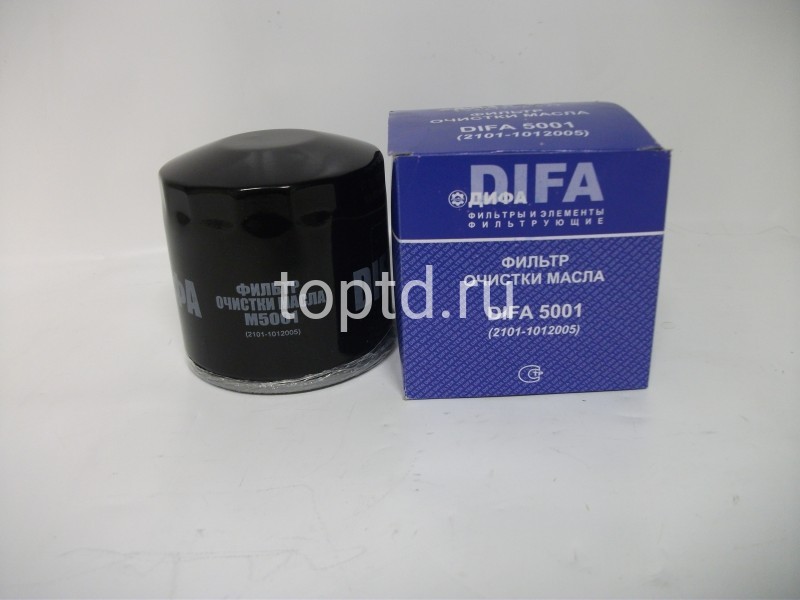 2101-1012005 фильтр масляный № 5001 (Дифа) 003609 DIFA