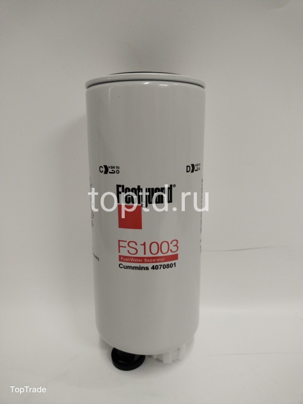 Фильтр топливный № FS1003 (Fleetguard)