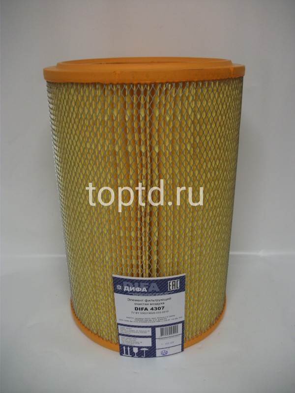 элемент фильтра воздушного основной №4307 (Дифа)