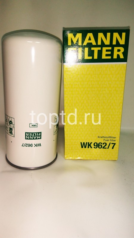 Фильтр топливный № WK962/7 (Mann) 003873