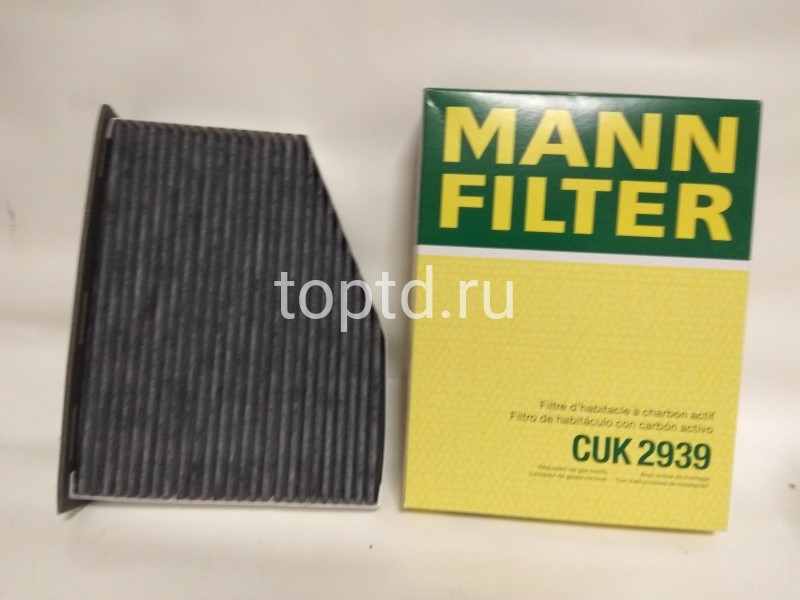 Фильтр воздушный салонный № CUК2939 (Mann) 004984