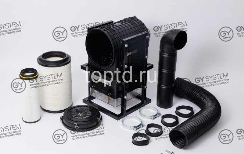 Циклонный фильтр GY-1 размер №3 (D=140мм.)(130-200 л/с)(6,5-12,6м3)№130GY200-1(GY System)
