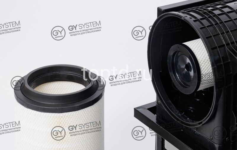 Циклонный фильтр GY-1 размер №3 (D=140мм.)(130-200 л/с)(6,5-12,6м3)№130GY200-1(GY System)