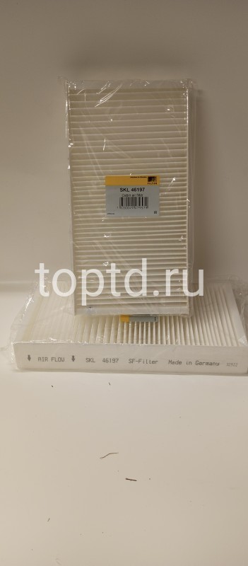 Фильтр воздушный салона № SKL46197AK (SF)