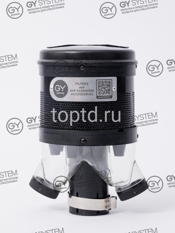 Циклонный фильтр GY-2 размер №1 (D=60мм.)(20-50 л/с)(1,5-3,6м3)№020GY050-2(GY System)
