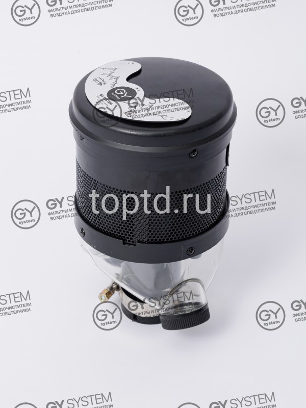Циклонный фильтр GY-2 размер №1 (D=60мм.)(20-50 л/с)(1,5-3,6м3)№020GY050-2(GY System)