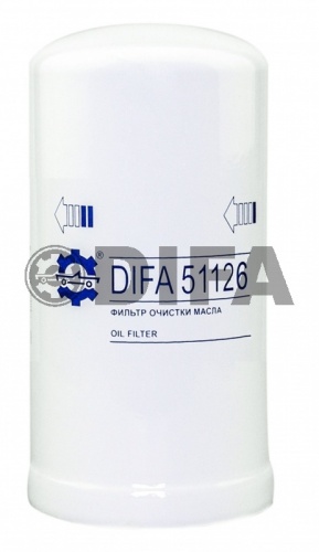 фильтр масляный гидравлический № 51126 (Дифа)