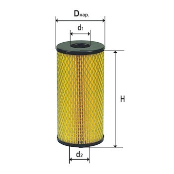 элемент фильтра масляного № 5328М (Дифа)