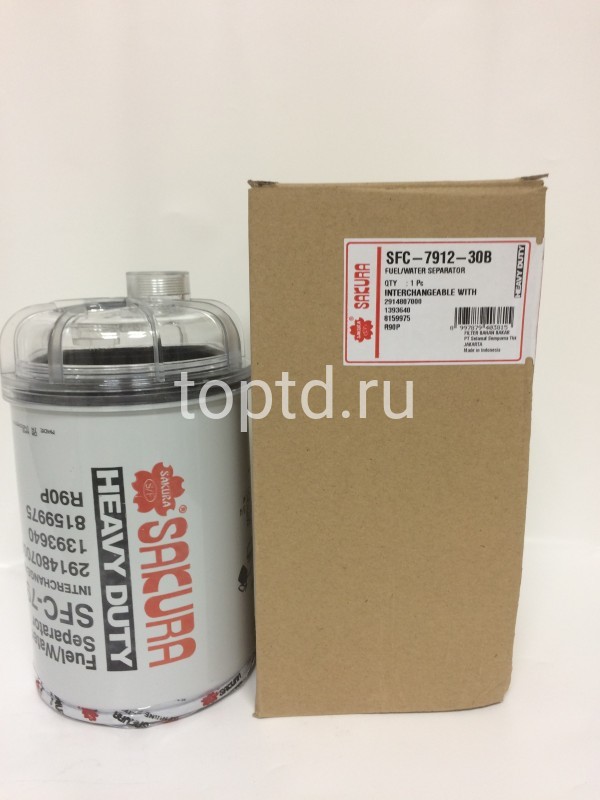 фильтр топл.№SFC7912-10B(с колбой)(Sakura)