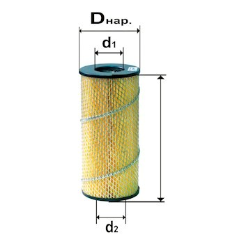 элемент фильтра масляного гидралический № 5336М (Дифа)