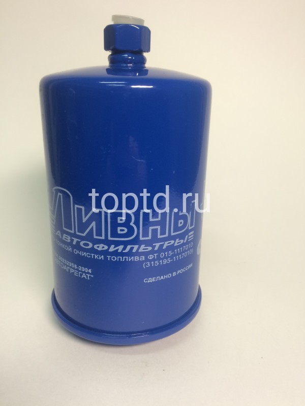 Фильтр топливный УАЗ (гайка) № 015-1117010 (Ливны) 004258